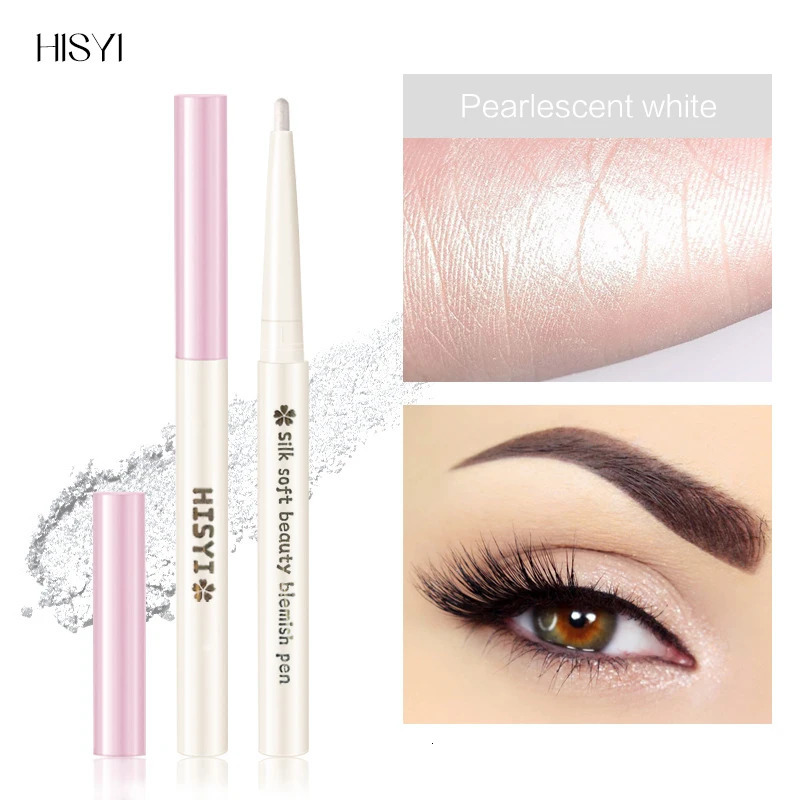 HISYI Two-In-One Lying Silkworm Pen Brightens down Waterproof Sweat-Proof Non-Smudge High-Light 3D Liquid Eyeliner Pen 250717