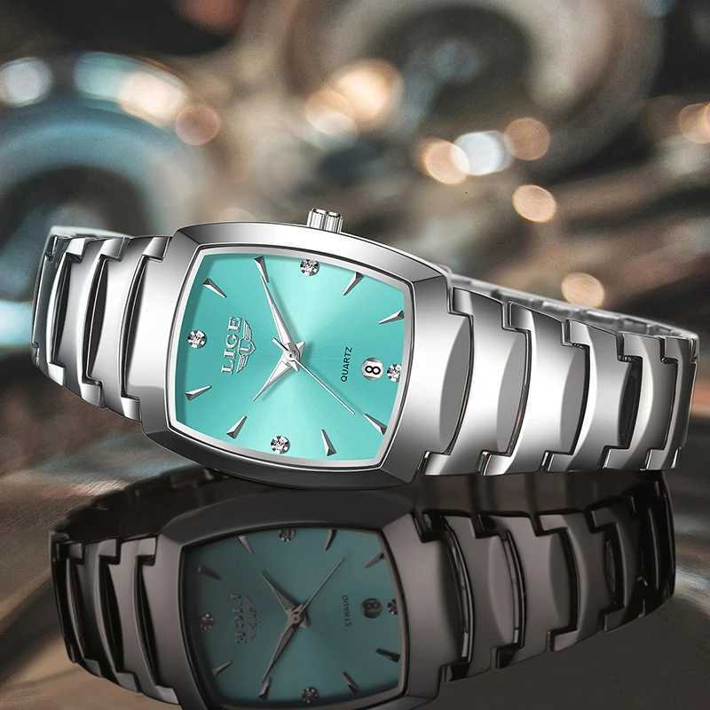 LIGE New Ladies Waterproof Watch Luxury Stainless Steel Women Watches Creative Fashion Original Elegant Quartz Wristwatch Gift W250718