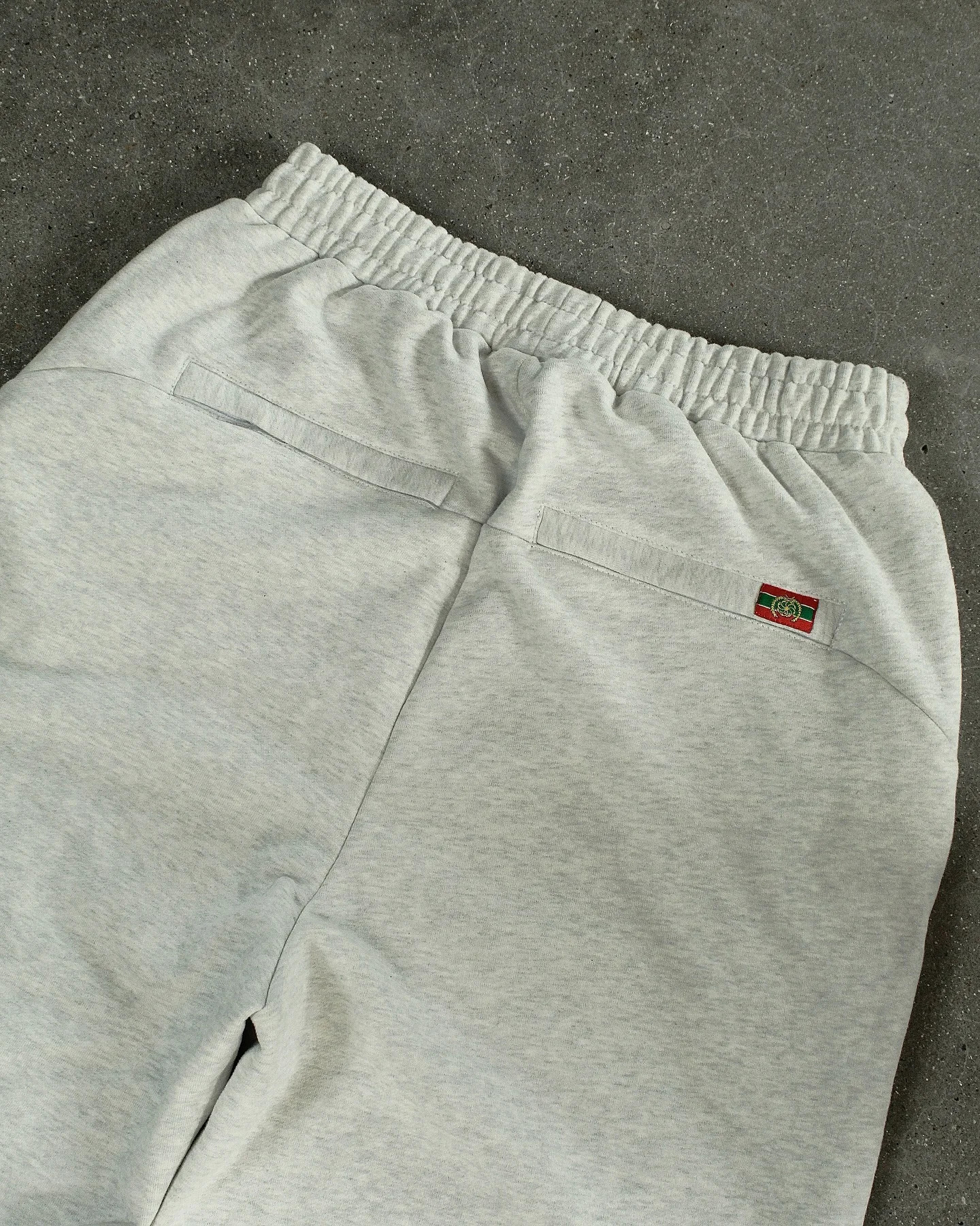 Y2k Harajuku Gray Embroidered Casual Pants Men Women Solid Color Hip Hop Pattern Elastic Waist Jogging Pants Baggy Sweatpants 250715