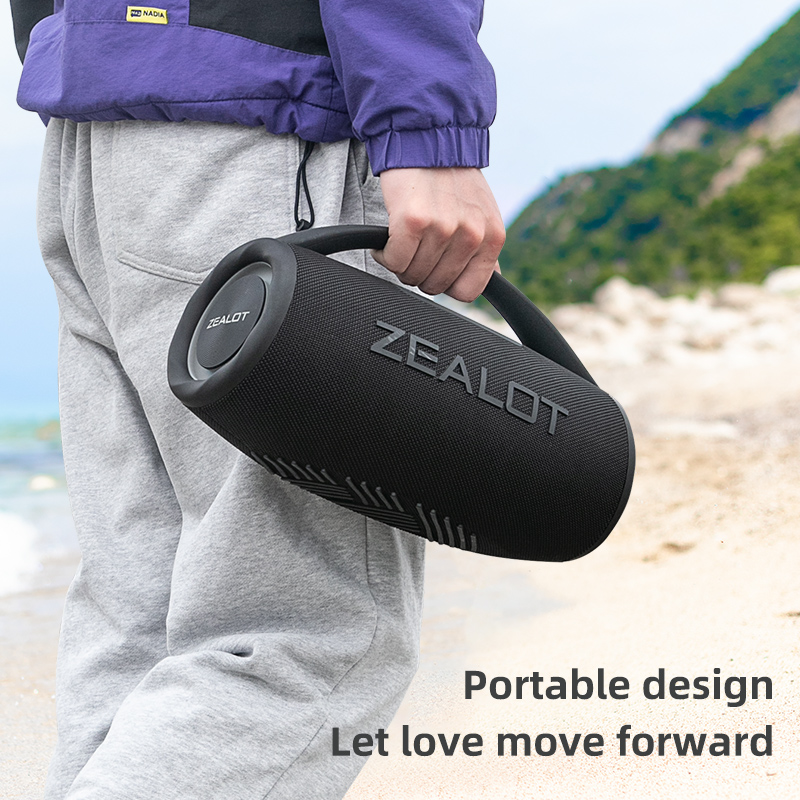 S97 Adventure-ready Audio Companion - Waterproof Portable Bluetooth Speakers with High-Fidelity Stereophonic Sound System