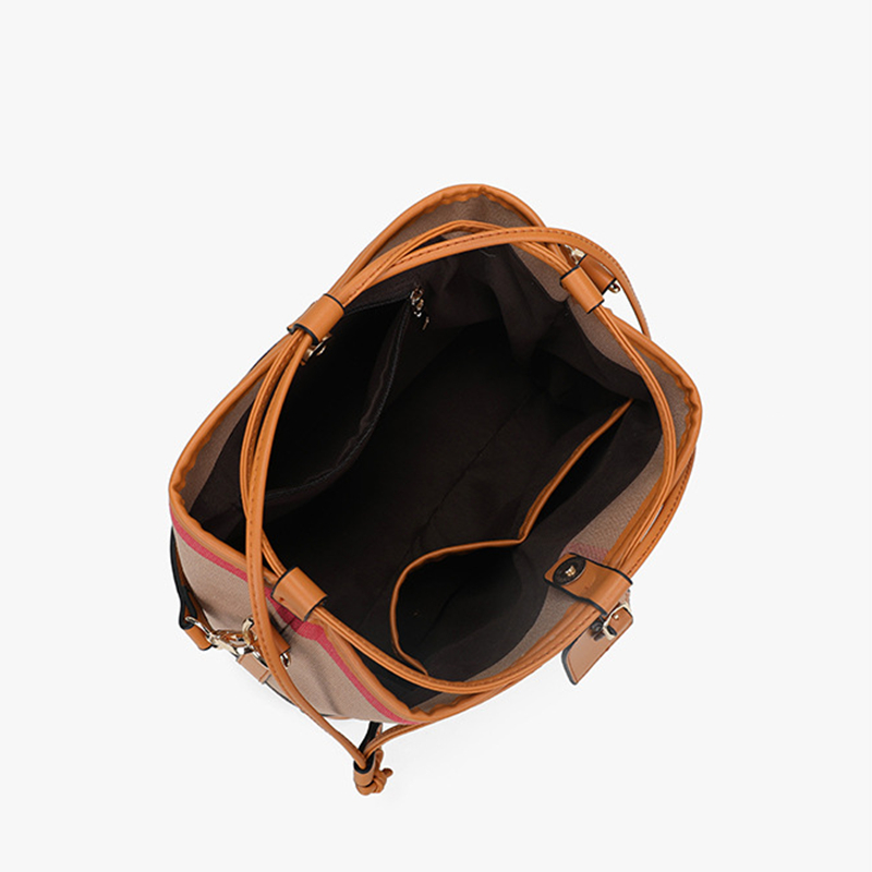The checkered bucket bag fashionable diverse, suitable for daily use. This is the best choice give to friends and family dh911186099