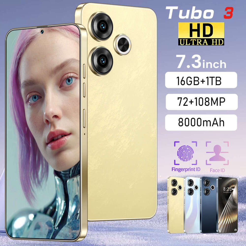 Designer brand sells Tubo all-in-one perforated TB Android smartphone.