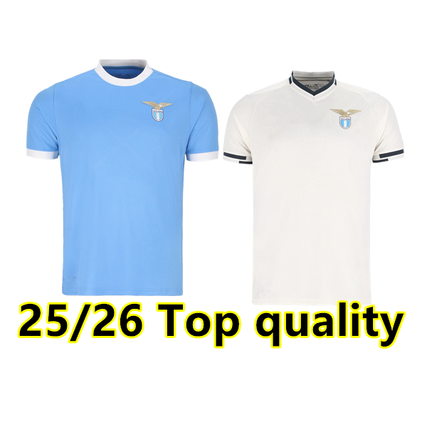 25 26 Lazio #17 IMMOBILE Soccer Jerseys 2025 2026 10TH #21 SERGEJ #7 F. ANDERSON Maillots De Foot Shirt #10 LUIS ALBERTO J.CORREA LAZZARI PEDRO