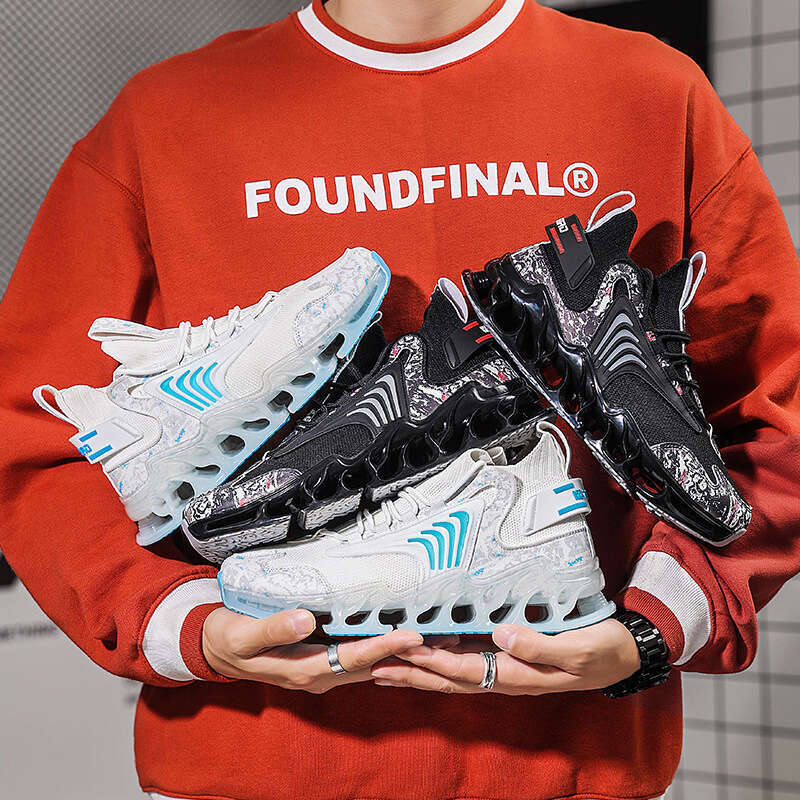 Dao Feng Spring Trendy Shock Absorption Sports Casual Running Mesh National Trend Quanzhou Men Shoes