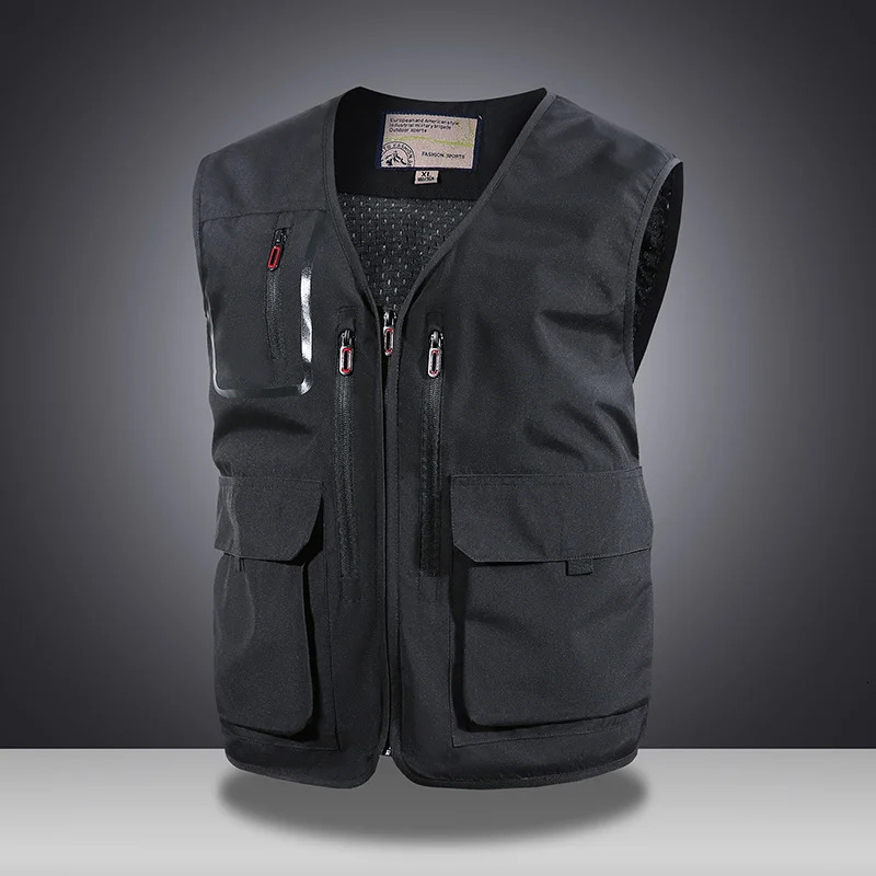 Multicolor Male Tooling Pography Vest Men Fishing Mens Outdoor Mountaineering Multifunctional Pocket Tactical 250707