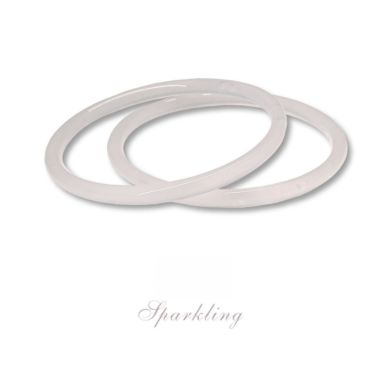 Xiling Original Design "Jingling Bells, Moonlight Radiance" Glazed Glass Artistic Jewelry