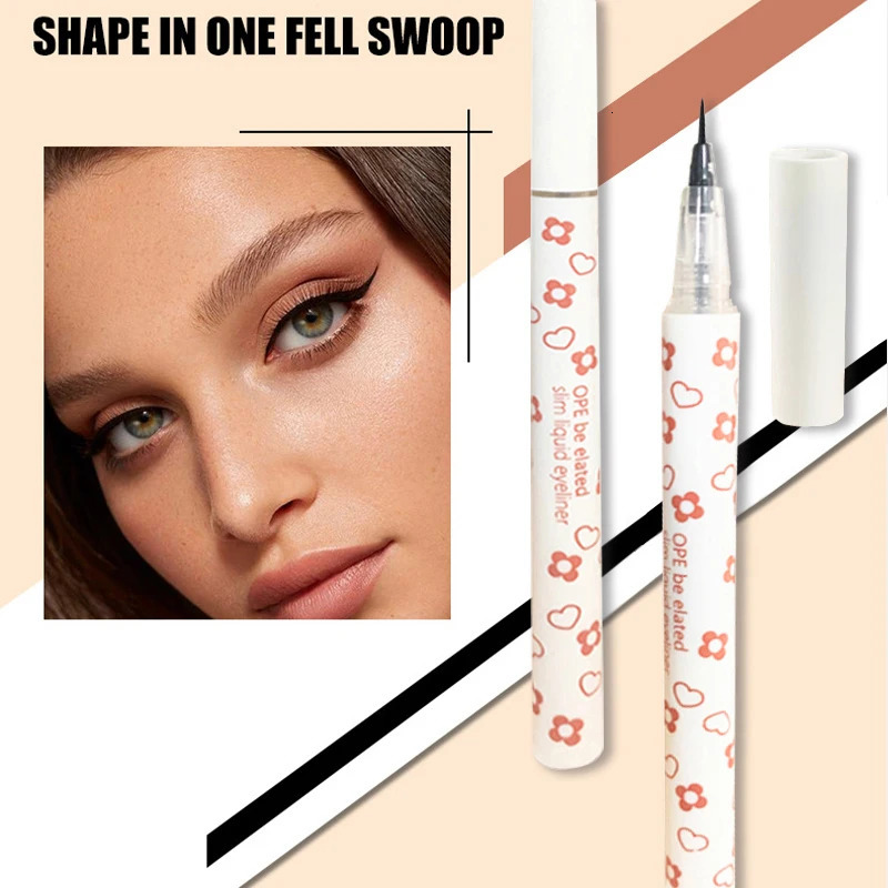 Black Brown Liquid Eyeliner Waterproof Long Lasting Eye Liner Pencil Quick Drying Not Bloom Natural Eyeliner Liquid Pen Cosmetic 250716