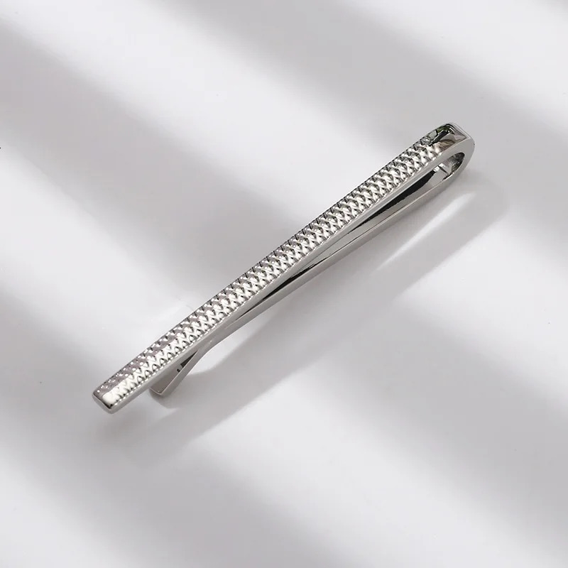 Simple Fashion Tie Clips MenS Metal Necktie Daily Business Wedding Ceremony Clip Pin Men Party Jewelry Accessories Gift 250715