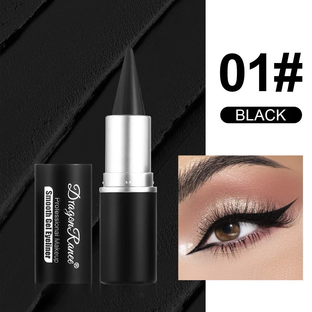 12Color Matte Eyeliner Pencil Smudge-Proof Lazy EyeShadow Cream Texture Easy Coloring Eye Liner Pen Black White Green Eye Makeup 250717