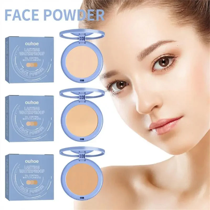 Soft Matte Pressed Powder Waterproof Lasting Concealer Matte Oil Control Not Easy To Take Off Makeup Contouring Powder Cosmetics 250716