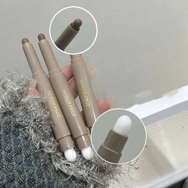High-light Trimming Contour Shadow Cream Double-ended Contouring Stick Natural Makeup Three-dimensional Brightening X250719