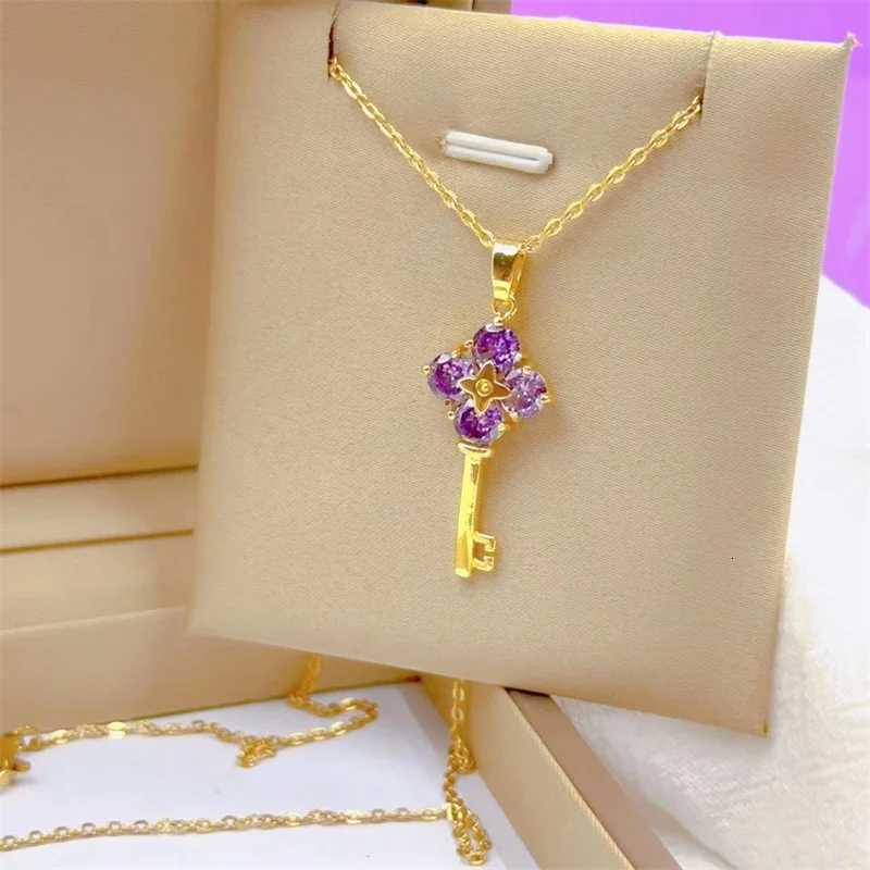 ic Charm Irregular Key Necklace Fashion Vintage Cute Shaped Party Favor Stainless Steel Delicate Clavicle Chain W250718