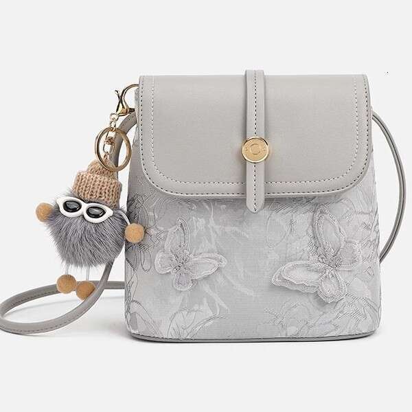 Leather Bag Bucket Bag Tote Bag Women New Color Block Vertical Small Square Single Shoulder Bucket Crossbody Phone Bag