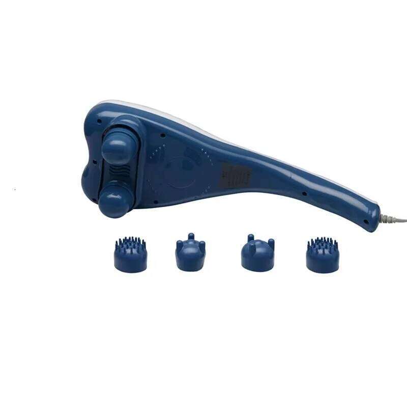 Handy Double Head Vibrator Back Deep Muscle Tissue Massage Hammer