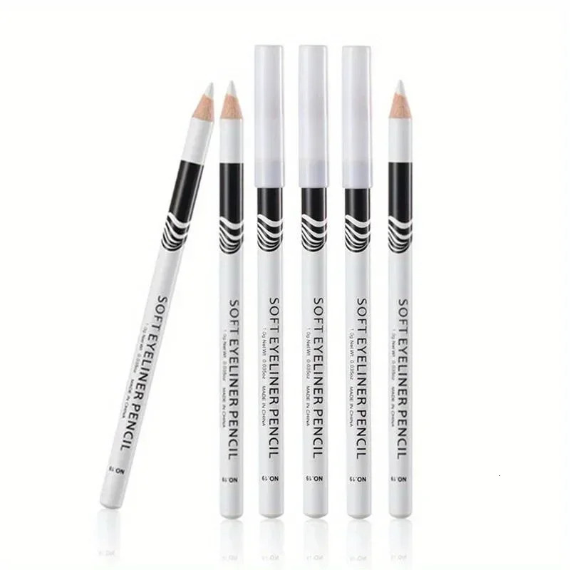 Eyeliner Pencil Eye Styling Pen Professional Portable Quick-dry Eye Liner Pen White for Female Make Up Beauty Cosmetics Tools 250717