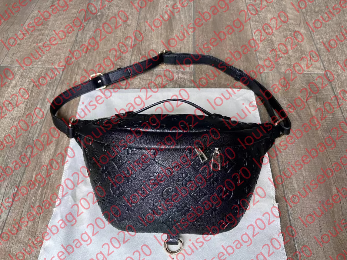 Luxurys designer Bags Bumbag Cross Body Waist Bag Temperament Bumbags Fanny Pack Bum Embossing Flower Purse Famous Soft Leather