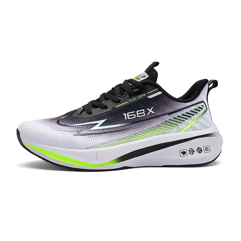 Men's Sneakers 2025 Summer New Mesh Breathable Lightweight Soft Sole Shock Absorption Versatile Casual Running Shoes for Men