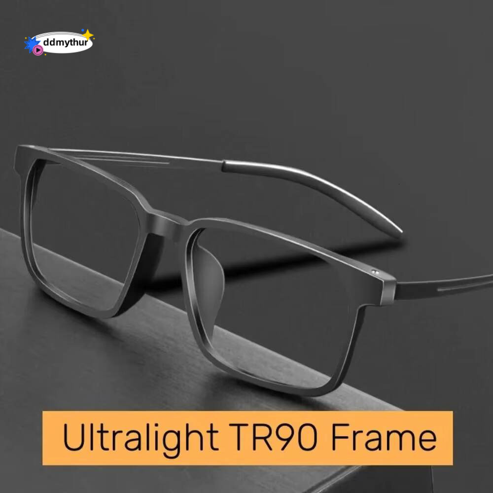 High Quality Pure Titanium Reading Glasses for Men Anti Blue Light Presbyopia Eyewear with Diopter+1.0 To +4.0 ddmythur