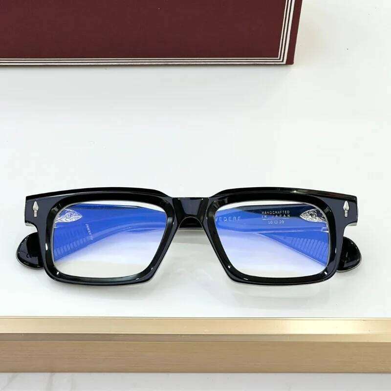 High Quality Square Acetate Sunglasses Frame Men Vintage Brand Design Driving Traveling Shades Eyewear Glasses