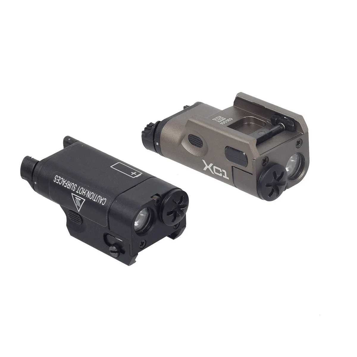 Surir SF XC1 Tactical D Flashlight Upgrade Metal Pistol Scout Torch Glock 17 18C 19 Airsoft Weapon Gun Light FlashlightXJ250718