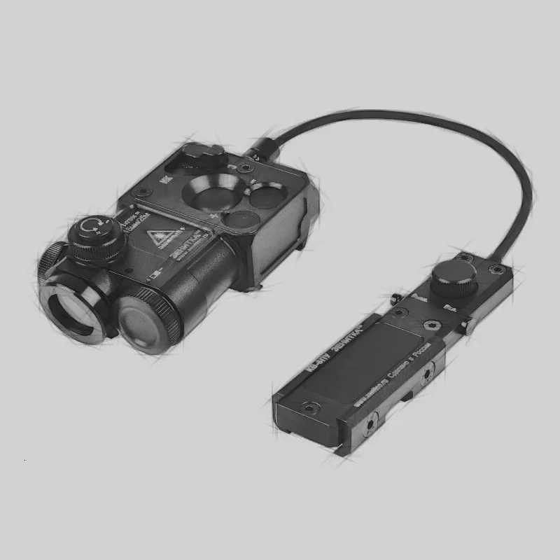 WADSN ZENTICO PERST-4 RED GREEN BLUE Metal P4 M300A M600C White Light Flashlight Driver Scout Light XJ250718