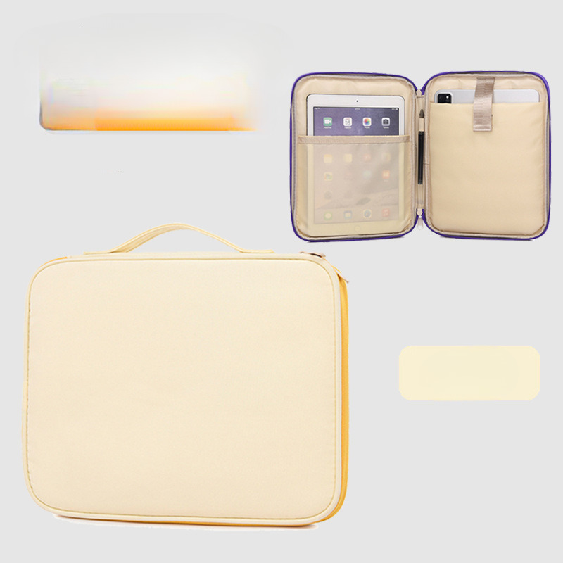 2025 new interior pocket portable iPad tablet protective case laptop handbag designer bag women's shoulder bag crossbody bag