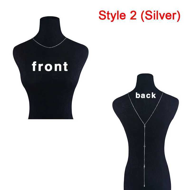 Fashion Gold/Silver Plated Chain Necklace Long Beaded Lariat Y Necklace Gift For Bridal W250718