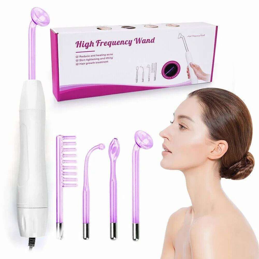 High Frequency Facial hine Skin Spot Remover Portable Beauty Infrared Purple