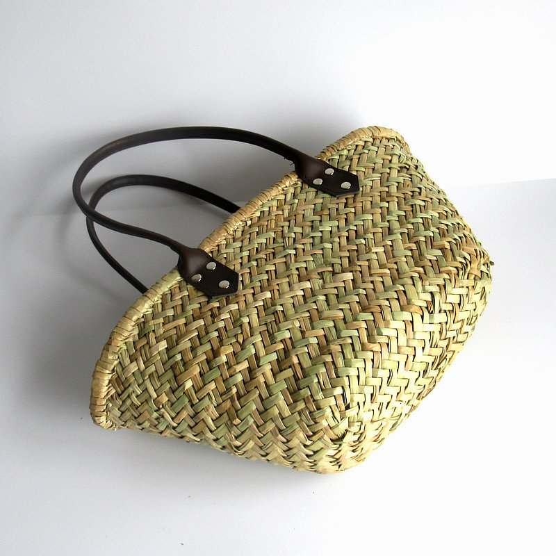 Grass Woven Diagonal Weave Small Handle Shoulder Trendy Women's Bag