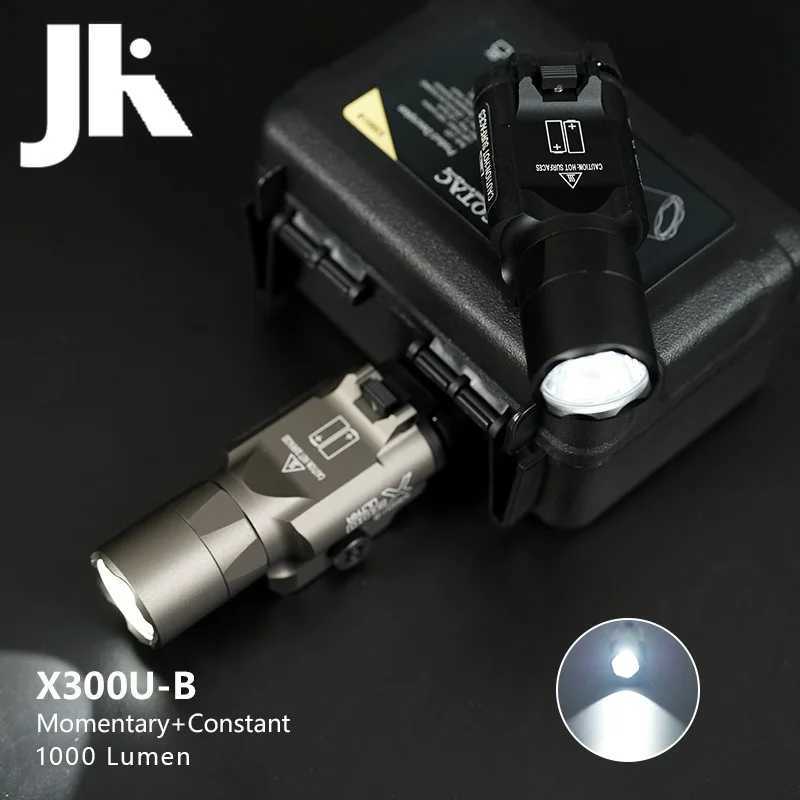 300U-B 300U Hunting Flashlight D White Light Strobe 300U-B Hunting Weapon Scout Light Fit 20mm Rail XJ250718