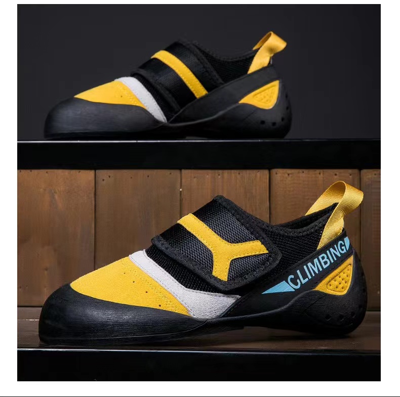 New rock climbing shoes professional training non-slip climbing shoes lightweight comfortable wear-resistant decompression breathable unisex