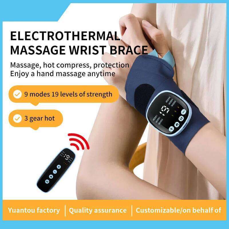 Intelligent Guards Massage Vibration Relieves Tenosynovitis Heating Compress Electric Tendon Sheath Wrist Brace