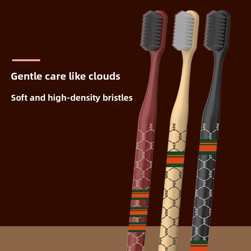 6-Pack Carded Private Domain Community Group Buy Points Redemption Soft Bristle Toothbrush ddmythur TUES