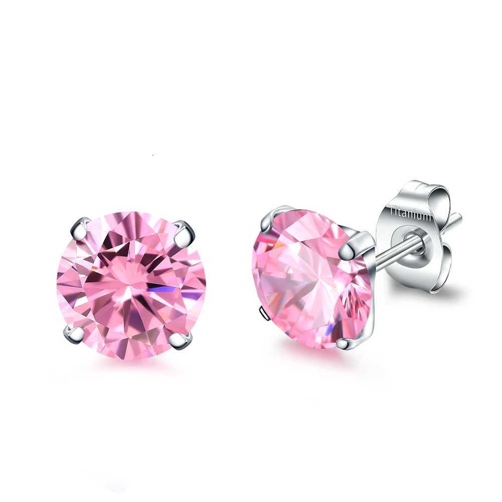 23 Titanium Hypoallergenic Cubic Zirconia Tiny Stud Earrings Nickel Free for Sensitive Ears Women Teen GirlsXJ250718