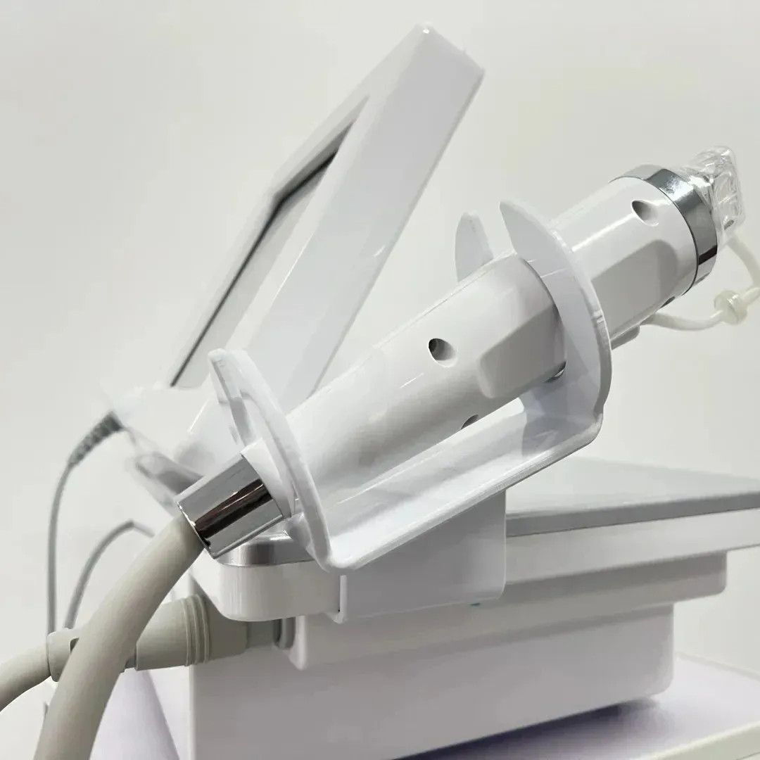 Golden Microneedling RF Beauty Machine With Ice Hammer For Skin Tightening Wrinkle Reduction And Facial Rejuvenation Professional Anti Aging Device