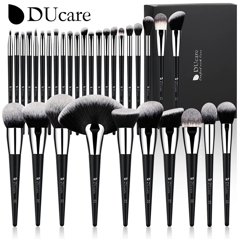 DUcare Professional Makeup Brush Set 1032Pc Brushes Kit Synthetic Hair Foundation Power Eyeshadows Blending Beauty Tools 250716