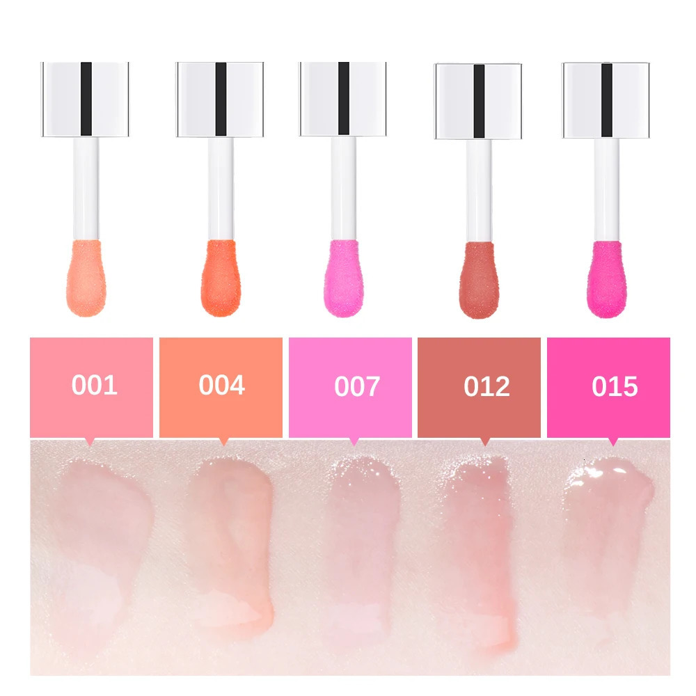 Crystal Jelly Moisturizing Lip Oil Plumping Lip Gloss Makeup Sexy Plump Lip Glow Oil Tinted Lip Plumper 250717