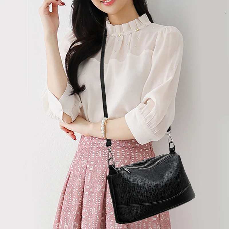 PU Leather Handbags Women Bags Soft Ladies Crossbody Bag Fashion Large Capacity Female Shoulder Bag Tote 250715