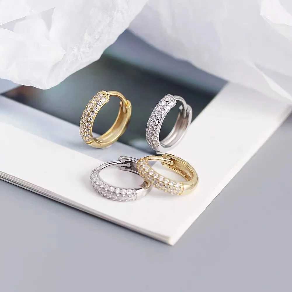 Surgical Steel Silver Gold Color Zircon Lip Ring Nose Hoop Ear Cartilage Tragus Helix Earrings Daith Piercing Men Body Jewelry XJ250718