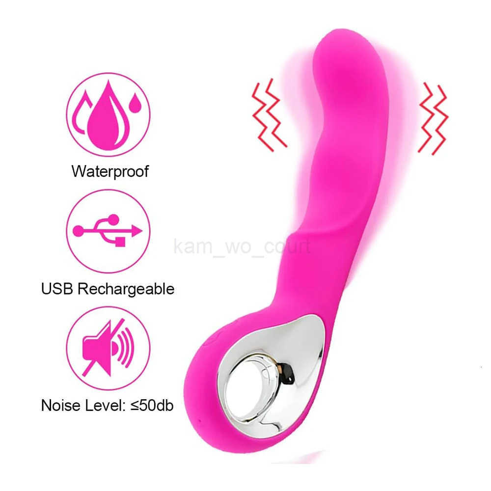 18 Female Adult Vibrator Clitoris Nipple G-Spot Tease Dildo Stimulator Massager Vagina Masturbator Sex Toys for Women Couples M250719