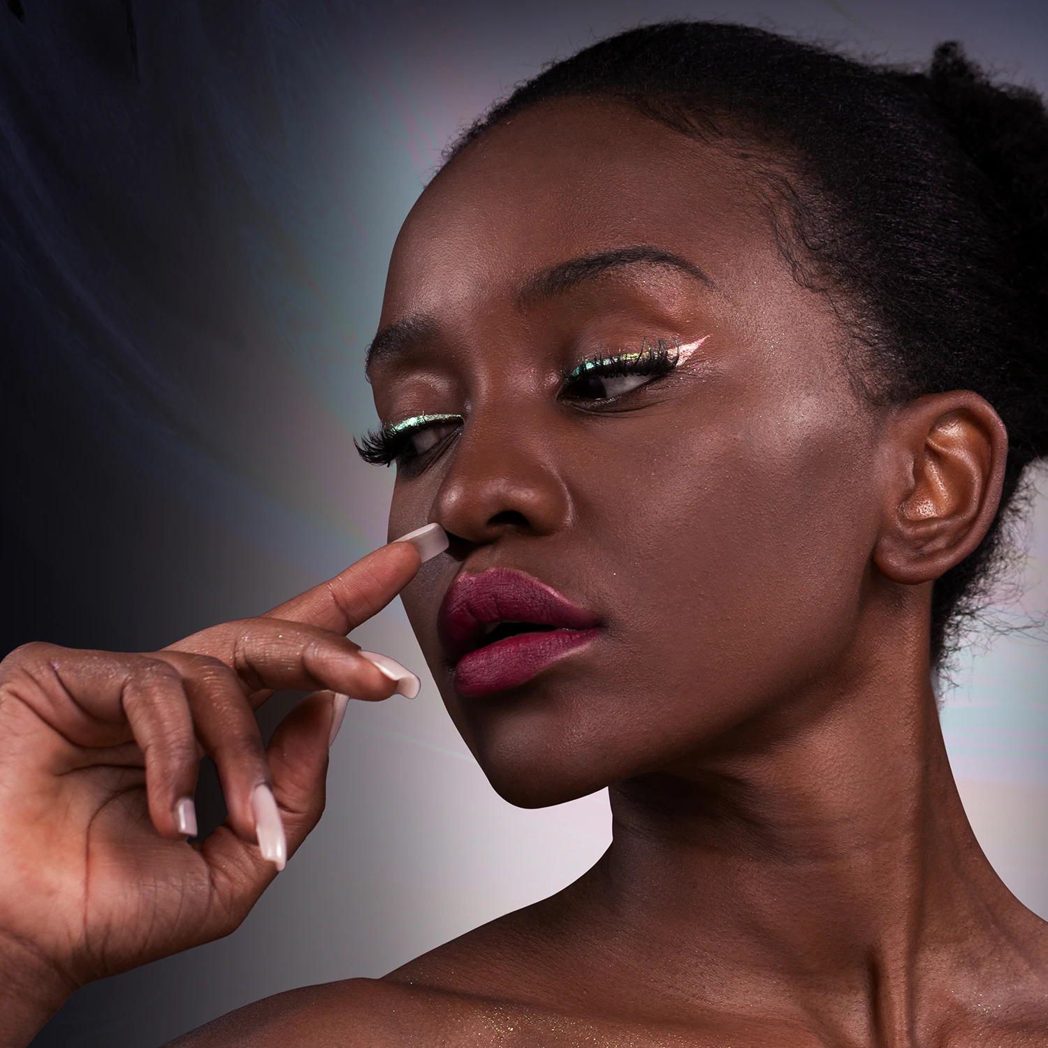 CHARMACY 2 in 1 Duochrome Eyeliner Gel Pencil Double Head Waterproof Eye Liner Long Lasting Cruelty-free Multichrome Eye Makeup 250716