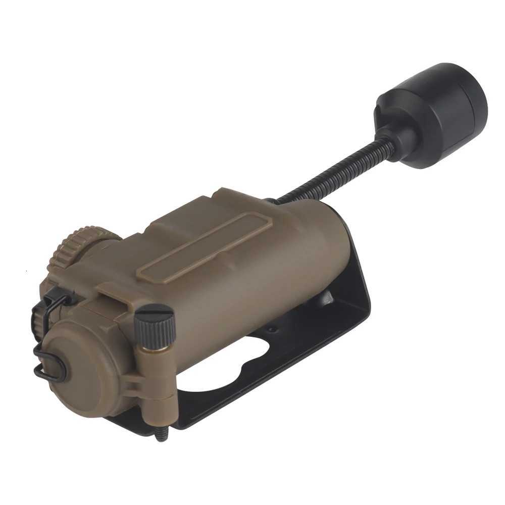 Sidewinder Helmet Lamp Tactical Strobe Light Red/Green/Blue/White/IR IFF Light Hunting Fishing Auxiliary D Flashlight XJ250718