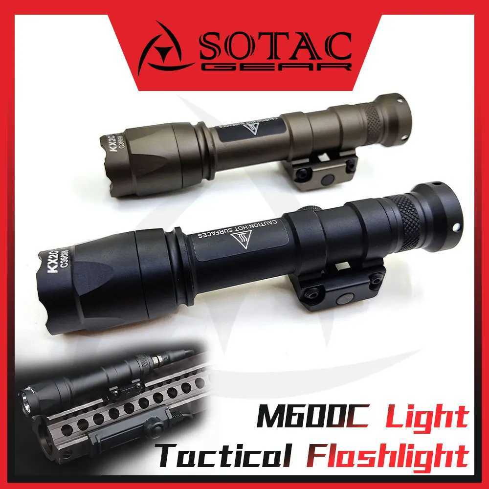 Outdoor M600C Flashlight Hunting Scout Light White D with Red Pure Switch SOTAC GEARXJ250718