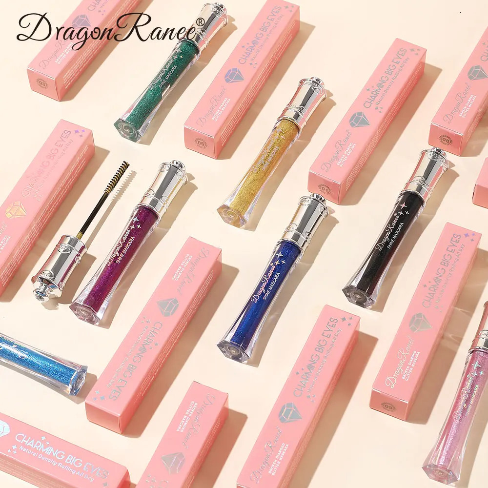Glitter Diamond Mascara Fine Shimmer Delicate Silky Mascara Eye Modification Waterproof Long-Lasting Makeup Versatile Mascara 250717