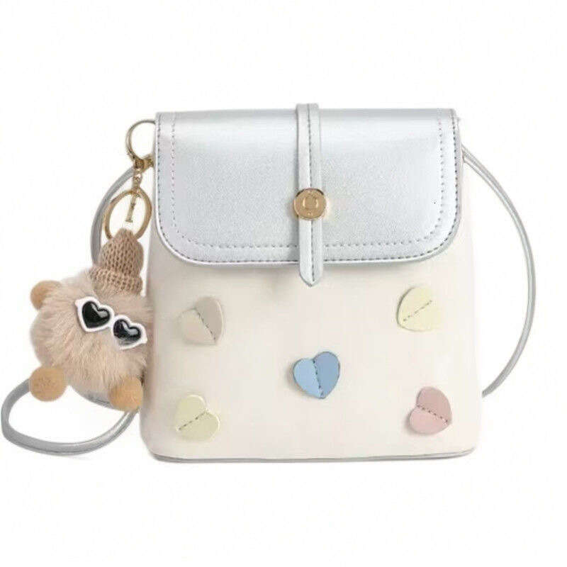 Leather Bag Bucket Bag Tote Bag Women New Color Block Vertical Small Square Single Shoulder Bucket Crossbody Phone Bag