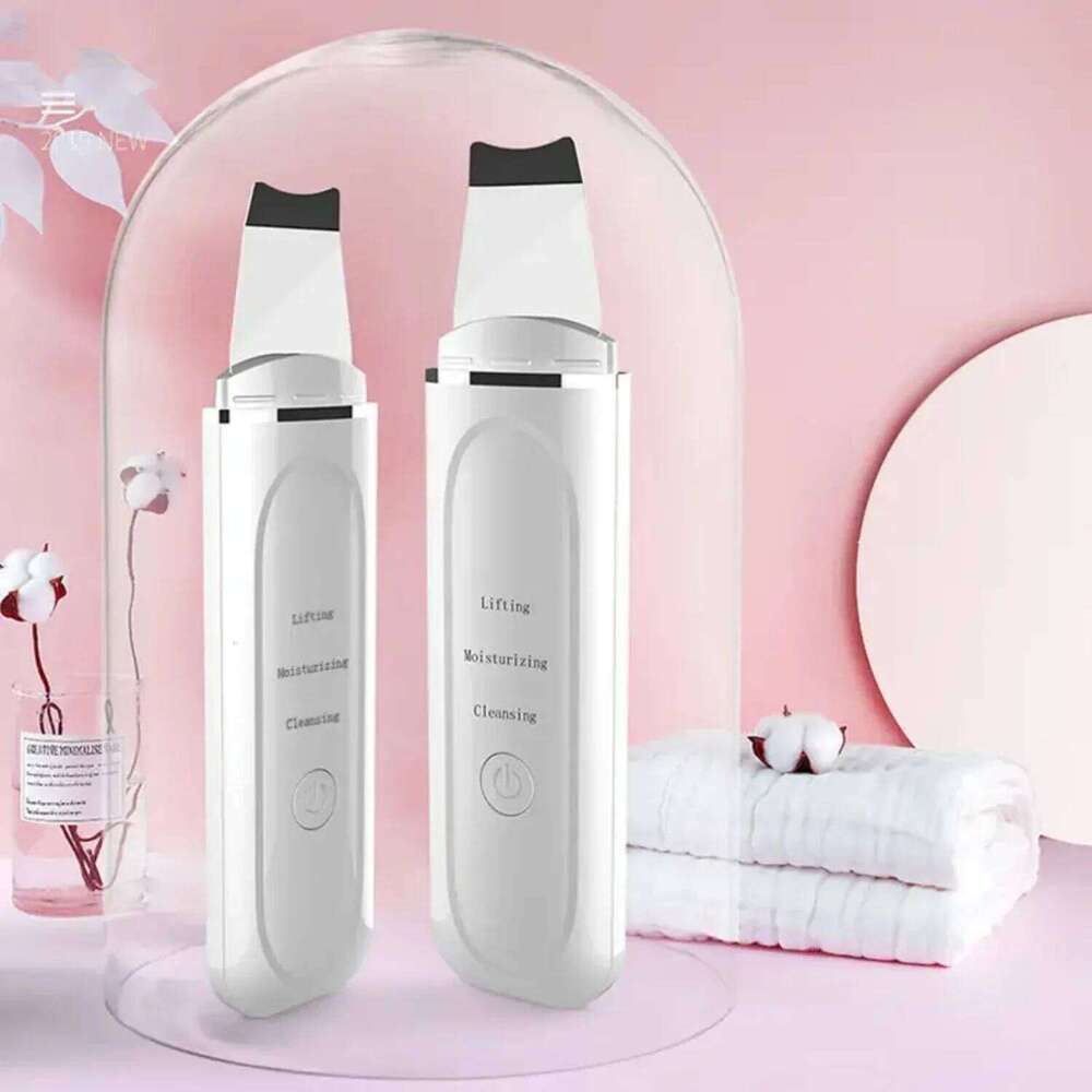 Advanced Ultrasonic Electric Facial Scrubber for Deep Cleansing and Exfoliation at Home - Rejuvenate Your Skin with this Ul