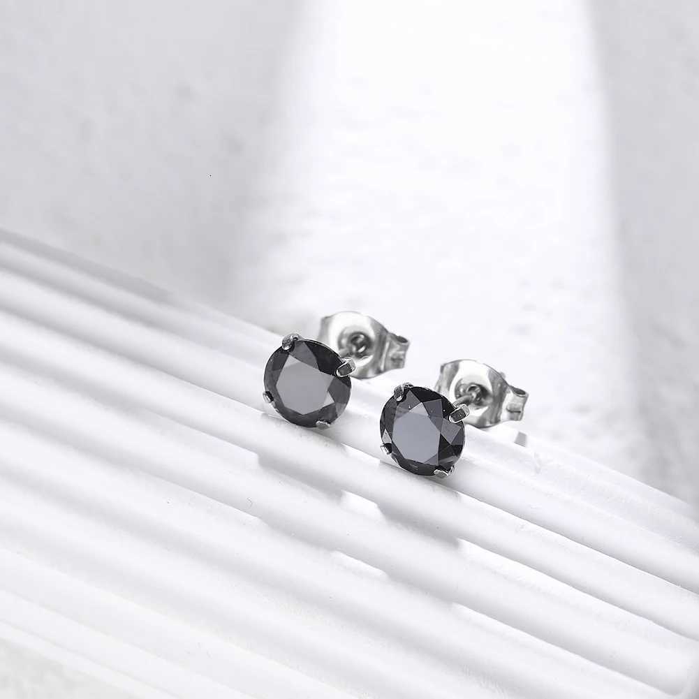 23 Titanium Hypoallergenic Cubic Zirconia Tiny Stud Earrings Nickel Free for Sensitive Ears Women Teen GirlsXJ250718