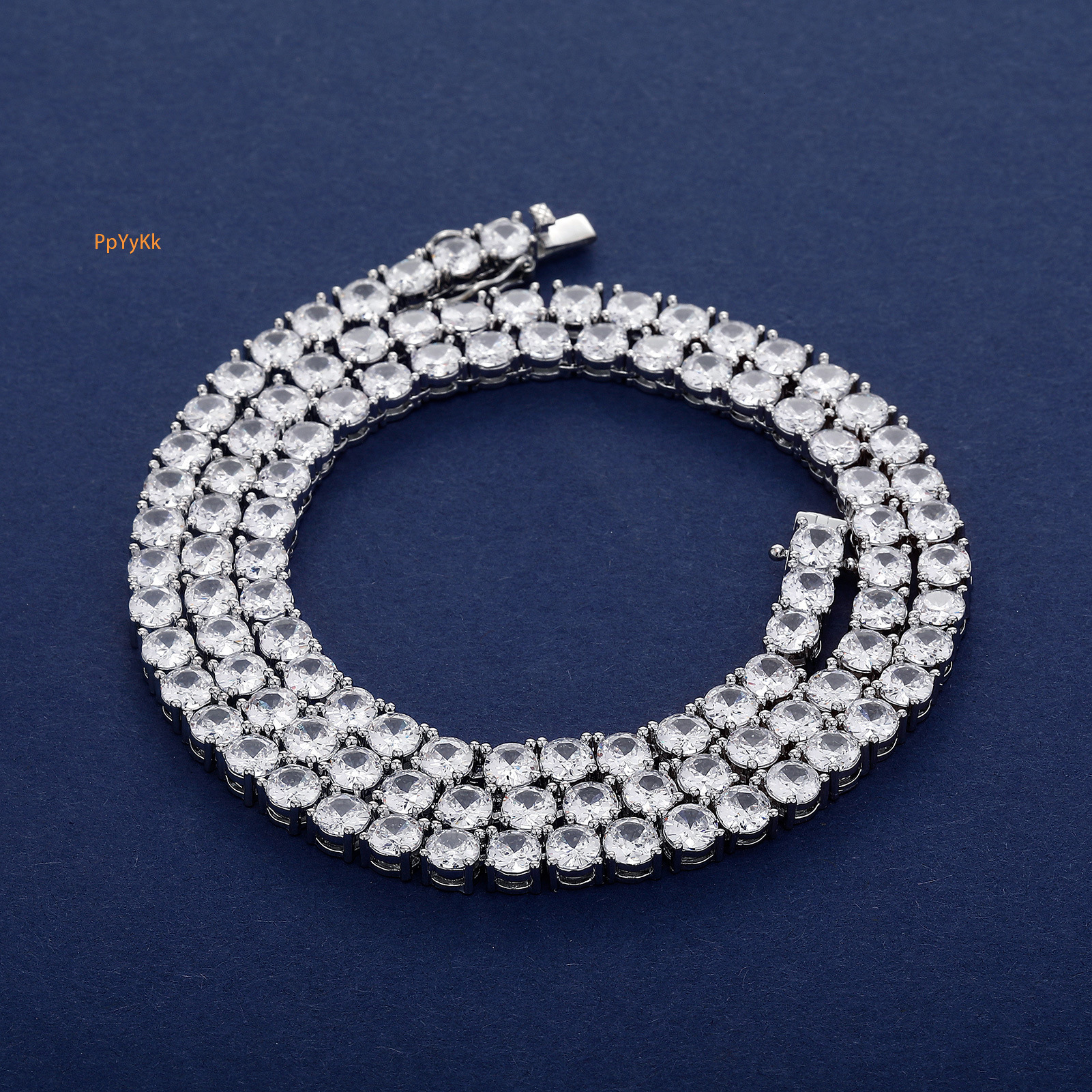 Luxury Jewelry Iced out VVS Moissanite Tennis Chain Men's Necklace Dainty Hip Hop Studded Jewelry Women's Bracelet Bling Bling High Quality
