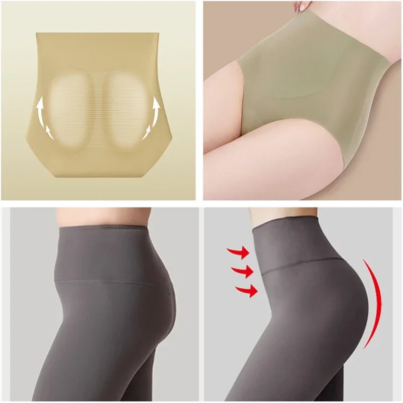 Women High Rise Body Shaper Underwear Sexy Shaperwear Briefs Female High Elasticity Panties Closing Waist Lifting Buttocks Pants 250712