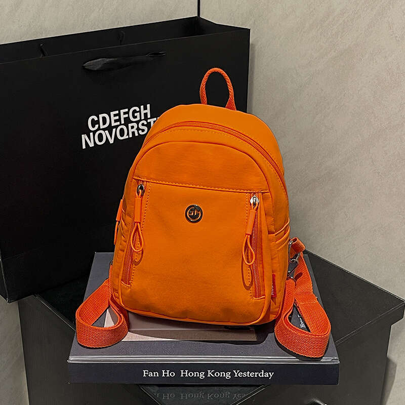 Summer Multifunctional Women 2025 New Small Lightweight Travel Backpack Waterproof Nylon Cloth Shoulder Bag